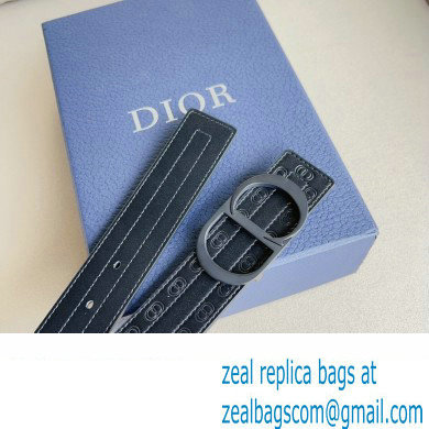 Dior Width 3.4cm CD Icon Reversible Belt 04 2023 - Click Image to Close