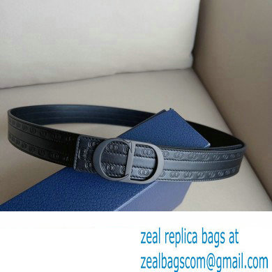 Dior Width 3.4cm CD Icon Reversible Belt 04 2023 - Click Image to Close