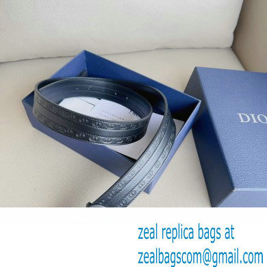 Dior Width 3.4cm CD Icon Reversible Belt 04 2023 - Click Image to Close