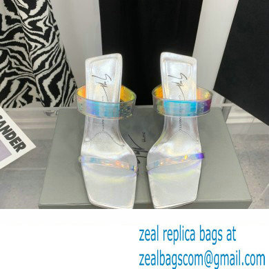 Giuseppe Zanotti Heel 8.5cm Florance Plexi PVC Mules 03 2023