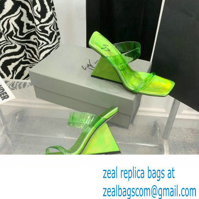 Giuseppe Zanotti Heel 8.5cm Florance Plexi PVC Mules 05 2023