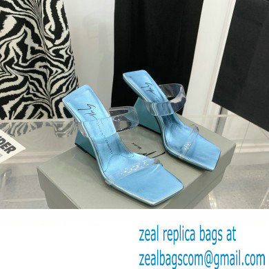 Giuseppe Zanotti Heel 8.5cm Florance Plexi PVC Mules 06 2023