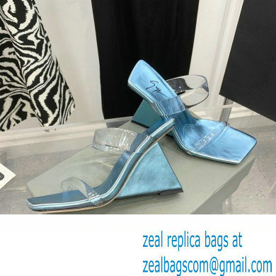 Giuseppe Zanotti Heel 8.5cm Florance Plexi PVC Mules 06 2023