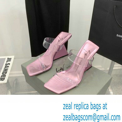 Giuseppe Zanotti Heel 8.5cm Florance Plexi PVC Mules 07 2023