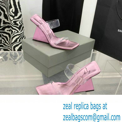 Giuseppe Zanotti Heel 8.5cm Florance Plexi PVC Mules 07 2023