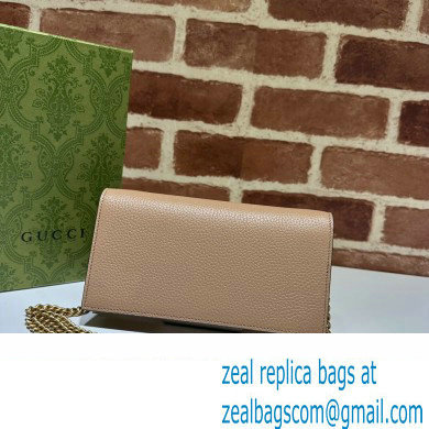 Gucci Chain wallet with Interlocking G python bow 746056 Beige 2023