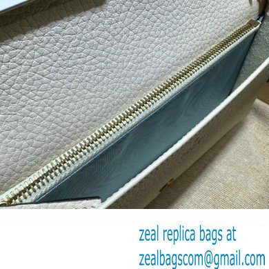 Gucci Chain wallet with Interlocking G python bow 746056 White 2023 - Click Image to Close