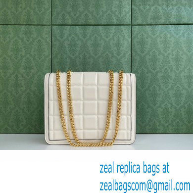 Gucci Deco small shoulder bag 740834 in quilted Leather White 2023