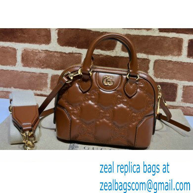 Gucci GG Matelasse handbag 727793 Brown 2023