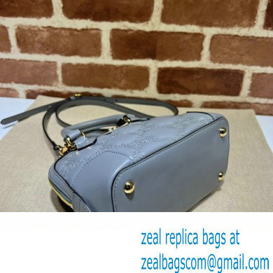 Gucci GG Matelasse handbag 727793 Gray 2023