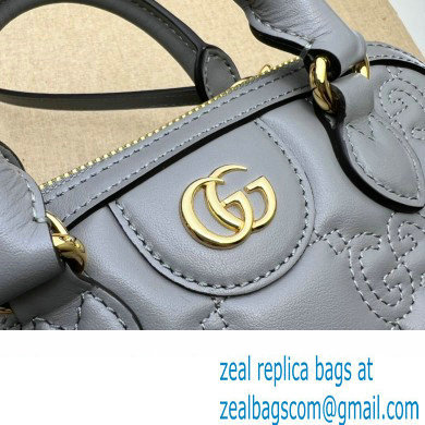 Gucci GG Matelasse handbag 727793 Gray 2023