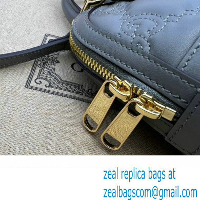 Gucci GG Matelasse handbag 727793 Gray 2023