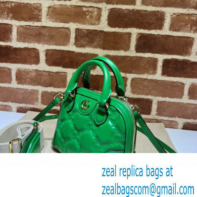 Gucci GG Matelasse handbag 727793 Green 2023 - Click Image to Close