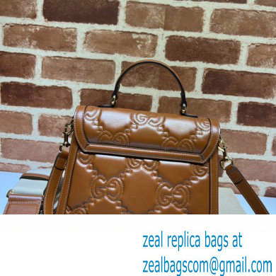 Gucci GG Matelasse handbag 736877 Brown 2023