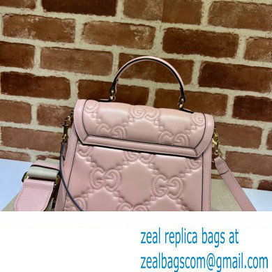 Gucci GG Matelasse handbag 736877 Pink 2023