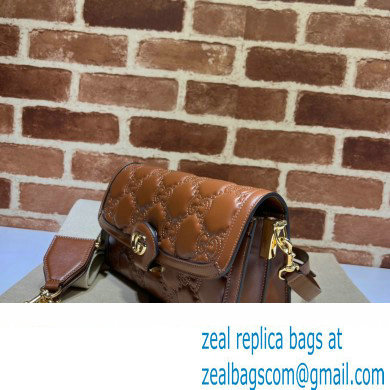 Gucci GG Matelasse small bag 724529 Brown 2023