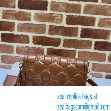 Gucci GG Matelasse small bag 724529 Brown 2023