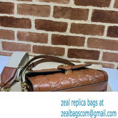 Gucci GG Matelasse small bag 724529 Brown 2023
