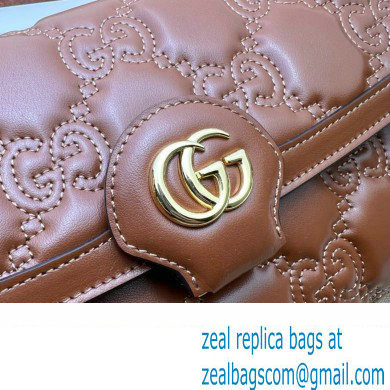 Gucci GG Matelasse small bag 724529 Brown 2023