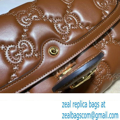 Gucci GG Matelasse small bag 724529 Brown 2023