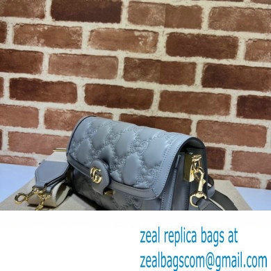 Gucci GG Matelasse small bag 724529 Gray 2023