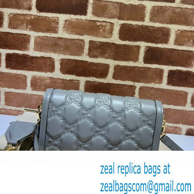 Gucci GG Matelasse small bag 724529 Gray 2023