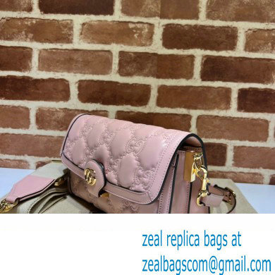 Gucci GG Matelasse small bag 724529 Pink 2023