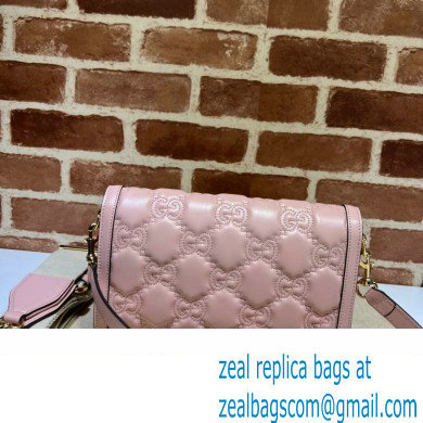 Gucci GG Matelasse small bag 724529 Pink 2023