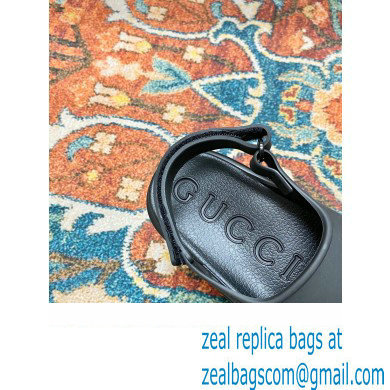 Gucci Horsebit flatform sandals 742435 Black 2023 - Click Image to Close