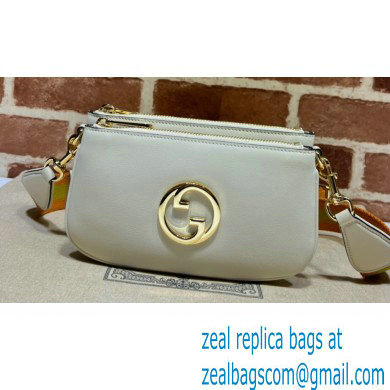 Gucci Leather Blondie mini bag 724599 White 2023 - Click Image to Close