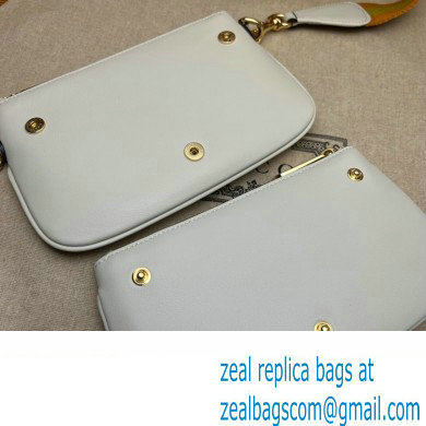 Gucci Leather Blondie mini bag 724599 White 2023