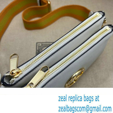 Gucci Leather Blondie mini bag 724599 White 2023