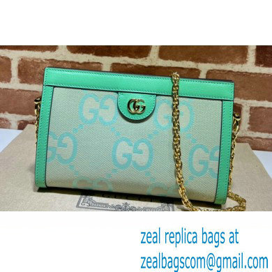 Gucci Ophidia jumbo GG small shoulder bag 503877 Green 2023