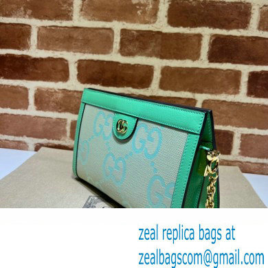 Gucci Ophidia jumbo GG small shoulder bag 503877 Green 2023