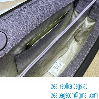 Gucci Ophidia jumbo GG small shoulder bag 503877 Lilac 2023
