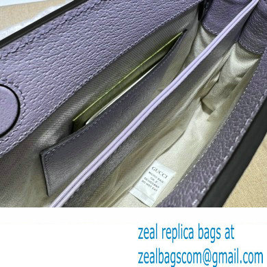 Gucci Ophidia jumbo GG small shoulder bag 503877 Lilac 2023