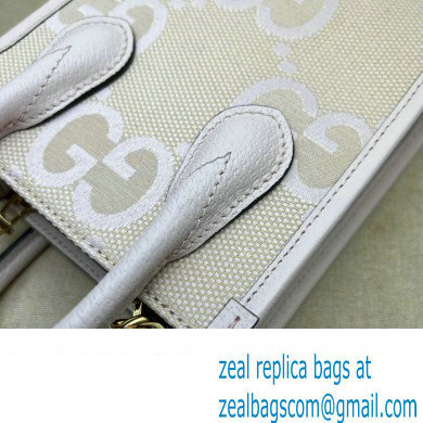 Gucci jumbo GG mini tote bag 671623 Pink 2023