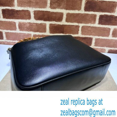 Gucci leather Diana large shoulder bag 746245 Black 2023