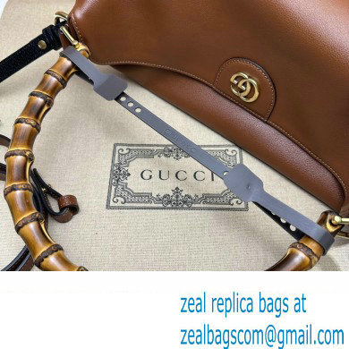 Gucci leather Diana large shoulder bag 746245 Brown 2023