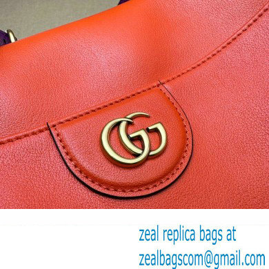 Gucci leather Diana large shoulder bag 746245 Orange 2023