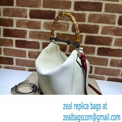 Gucci leather Diana large shoulder bag 746245 White 2023