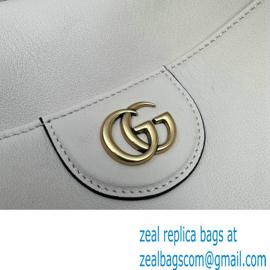 Gucci leather Diana large shoulder bag 746245 White 2023