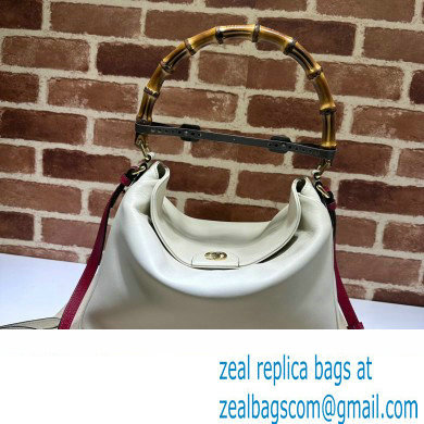 Gucci leather Diana large shoulder bag 746245 White 2023