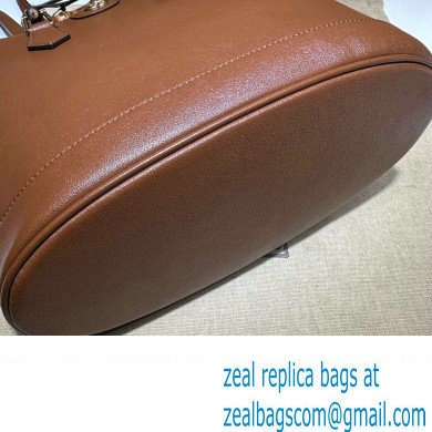 Gucci leather Diana medium tote bag 750394 Brown 2023