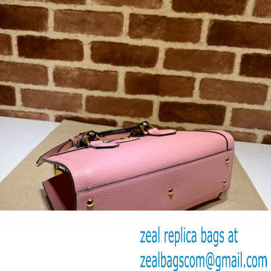 Gucci leather Diana small shoulder bag 735153 Pink 2023