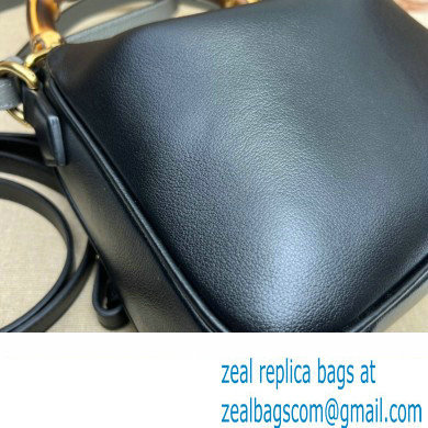 Gucci leather Diana small shoulder bag 746251 Black 2023 - Click Image to Close