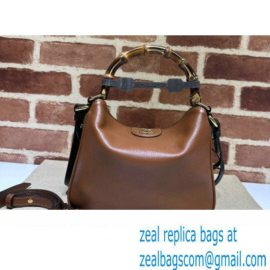Gucci leather Diana small shoulder bag 746251 Brown 2023