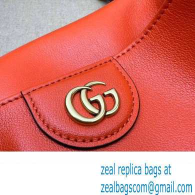 Gucci leather Diana small shoulder bag 746251 Orange 2023 - Click Image to Close