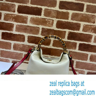 Gucci leather Diana small shoulder bag 746251 White 2023