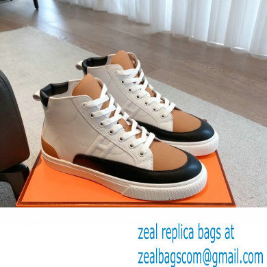 Hermes District High-top Women/Men Sneakers 01 2023 - Click Image to Close